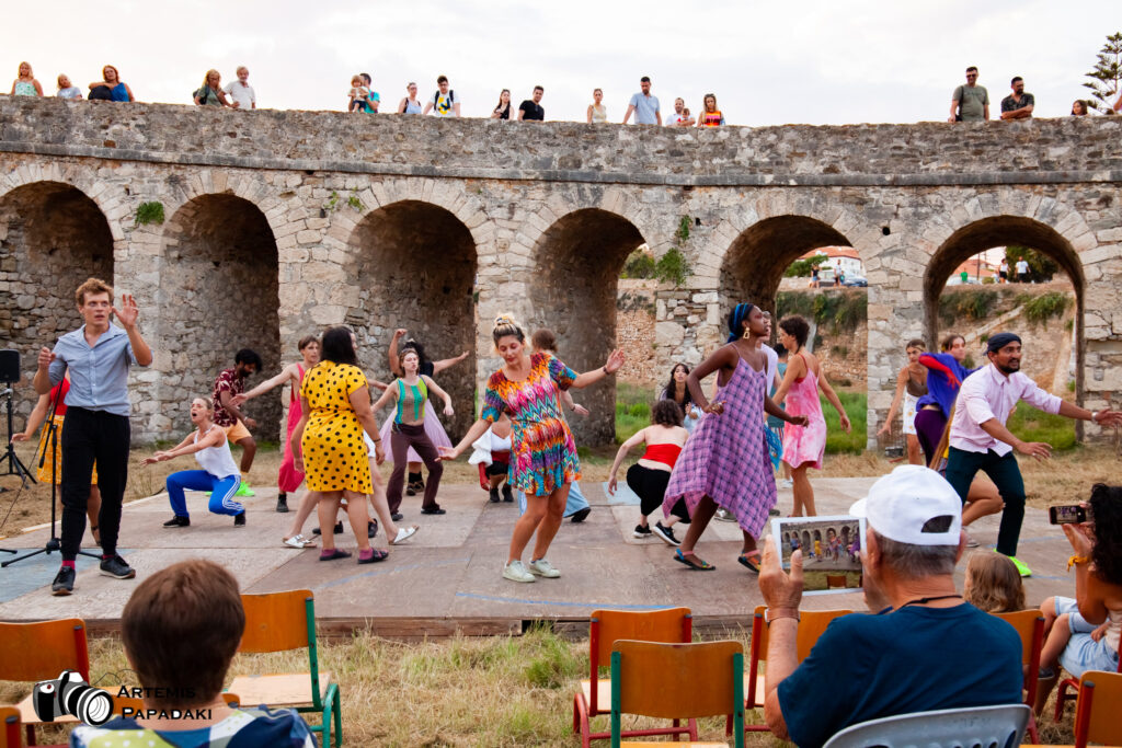To Add a Small Stone theatre connections iii international theatre immesion in greece, fot